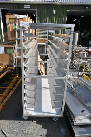 BRAND NEW! Dinex DXPDHOR20UP Metal Commercial Pan Transport Rack on Commercial Casters. 