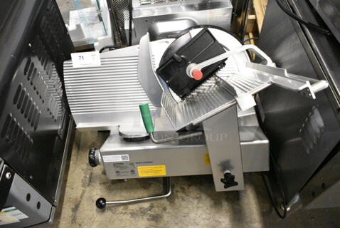 2023 Bizerba GSP HD Metal Commercial Countertop Meat Slicer. 120 Volts, 1 Phase. 