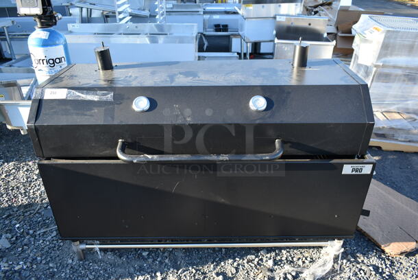 LIKE NEW! Backyard Pro Metal Commercial Outdoor Grill.