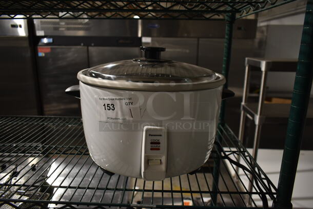 BRAND NEW SCRATCH AND DENT! Panasonic SR-GA421H Metal Countertop Rice Cooker. 120 Volts, 1 Phase. Tested and Working!
