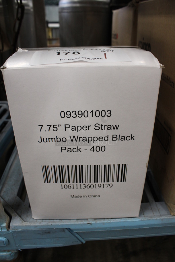 Box of 7.75" Straws