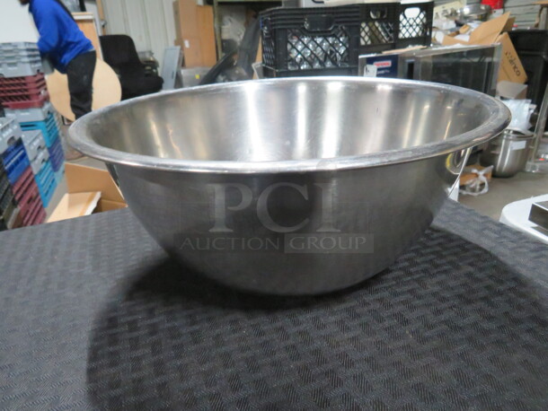 One 11 Inch  Stainless Steel Mixing Bowl.