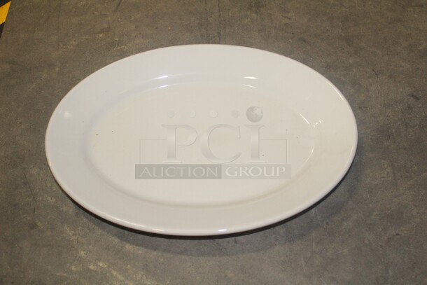 NEW IN BOX! 11 Homer Laughlin 12.5" Oval Platters. 11X Your Bid! 