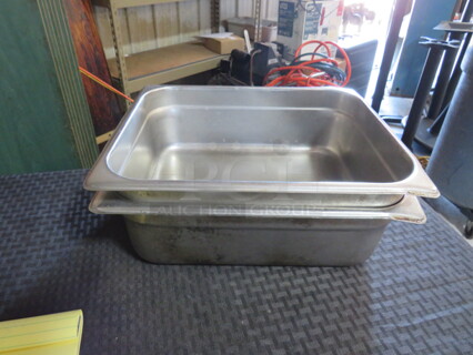 Half Size 4 Inch Deep Hotel Pan. 2XBID