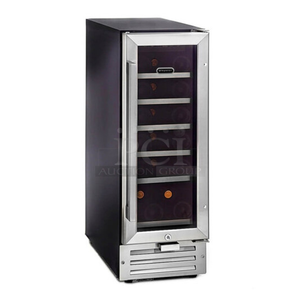 BRAND NEW SCRATCH AND DENT! Whynter BWR-18SD 12" width 18 Bottle Built-In Wine Refrigerator. 115 Volts, 1 Phase. Tested and Working!