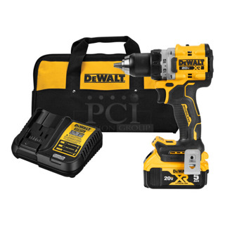 BRAND NEW SCRATCH AND DENT! DeWalt 20V MAX XR 1/2" Cordless Brushless Drill Driver Kit with Rechargeable 5.0 Ah Lithium-Ion Battery, Charger, and Storage Bag DCD800P1