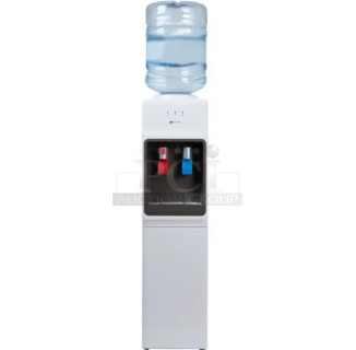 IN ORIGINAL BOX! Avalon A1TLWATERCOOLER Top Loading Water Cooler Dispenser Hot And Cold Water. 115 Volts, 1 Phase. 