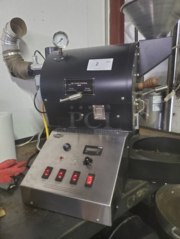 Diedrich 2010 IR-1 Natural Gas Countertop Coffee Roaster w/ Exhaust Duct Air Flow 110V/1PH(See pictures for details) Winner Bidder must remove this item from location in SC