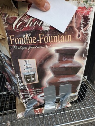 Chocolate Fondue Fountain
Missing Power Cable