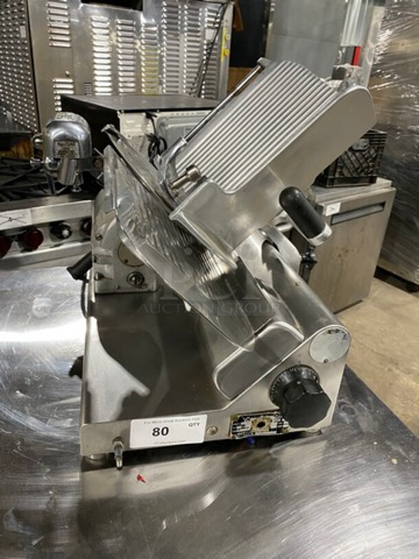 Globe Commercial Countertop Deli/ Meat Slicer! All Stainless Steel!