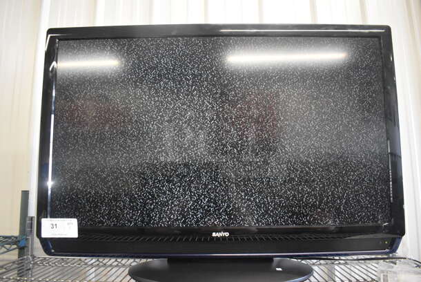 Sanyo DP42840 42" LCD TV on Stand 120 Volts 1 Phase. Tested and Working!