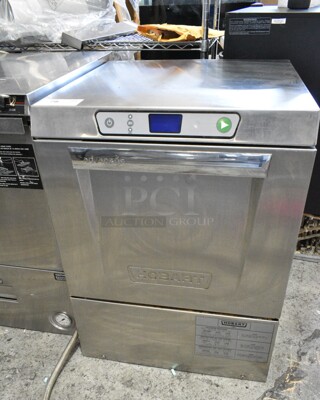 2016 Hobart LXER Stainless Steel Commercial Undercounter Dishwasher. 120/208-240 Volts, 1 Phase. 