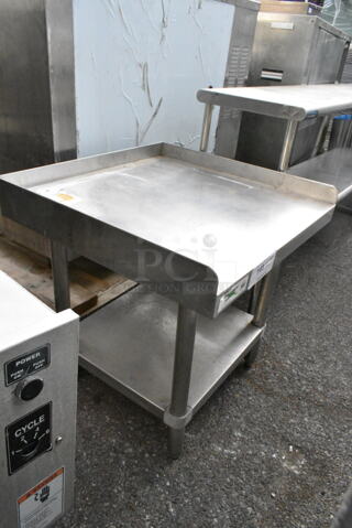 Regency 600ES2424S Stainless Steel Commercial Equipment Stand w/ Under Shelf. 