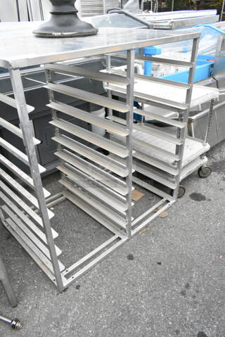 Metal Commercial Double Pan Rack. 