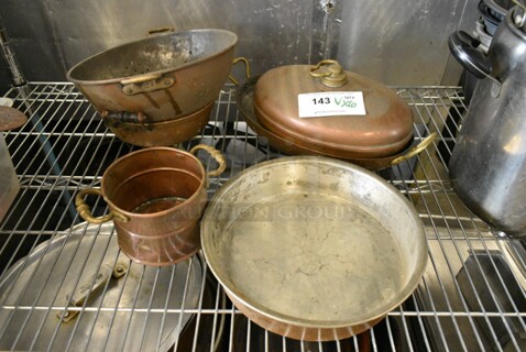 6 Various Items Including Casserole Dish and Colander. 6 Times Your Bid! 