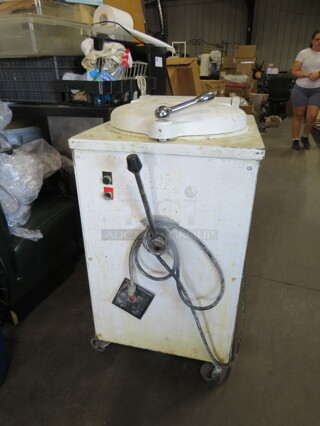 One Doyon Dough Divider. Model# D-20. 220 Volt. 3 Phase. Hardwire. $17,936.00.