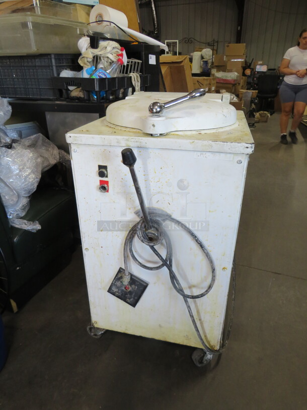 One Doyon Dough Divider. Model# D-20. 220 Volt. 3 Phase. Hardwire. $17,936.00. - Item #1146873