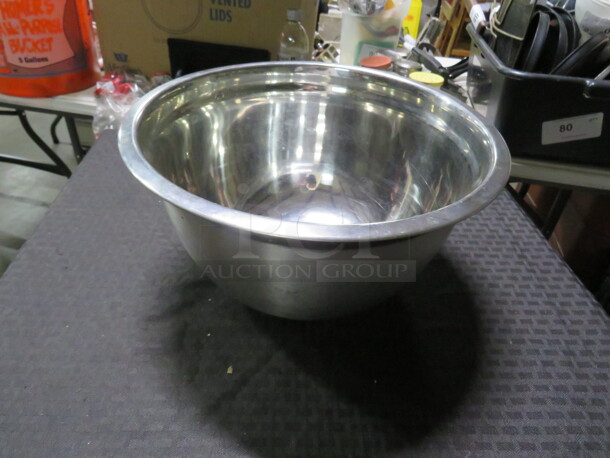 One 8 Quart Stainless Steel Mixing Bowl.