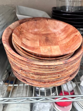 One Lot Of Wooden Plates