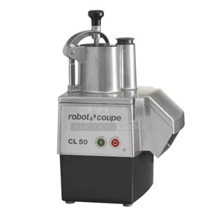 BRAND NEW! Robot Coupe CL50E US Metal Commercial Countertop Food Processor. 120 Volts, 1 Phase. 