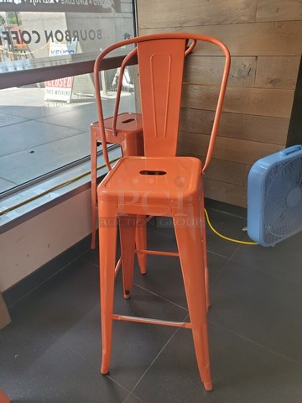 Orange Stool