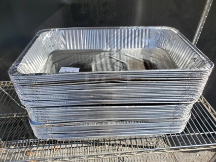 Lot of Aluminum Food Pans