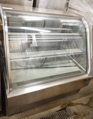 Spartan BCB48 Metal Commercial Floor Style Deli Display Case Merchandiser. 110 Volts, 1 Phase. Tested and Working!