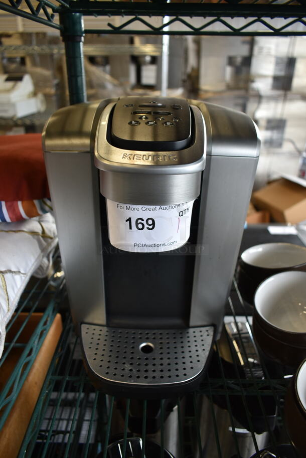 Sold at Auction: KEURIG K-ELITE HOT & ICED COFFEE BREWER