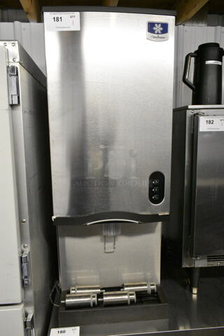 2017 Manitowoc RNS20A-161 Stainless Steel Commercial Countertop Ice Nugget Maker and Water Dispenser. 115 Volts, 1 Phase. 