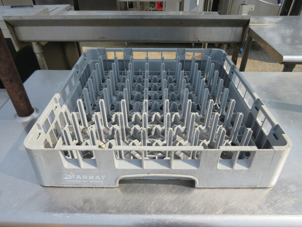 One Gray Dishwasher Rack.