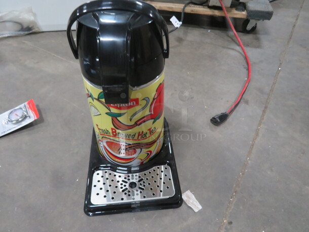 One NEW Lipton Beverage Dispenser With Drain Tray.