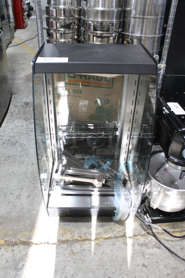 KoolMore DC-3CB Metal Commercial Countertop Display Case Dry Merchandiser. 110-120 Volts, 1 Phase. 