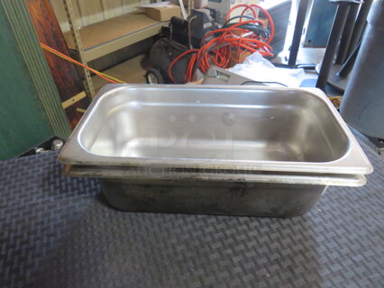 1/3  Size 4 Inch Deep Hotel Pan. 2XBID