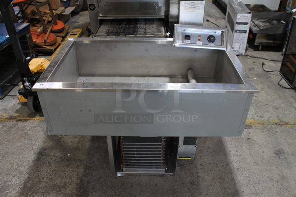 2022 Delfield N8643P Stainless Steel Commercial Cold Pan Drop In. 120/240 Volts, 1 Phase. 