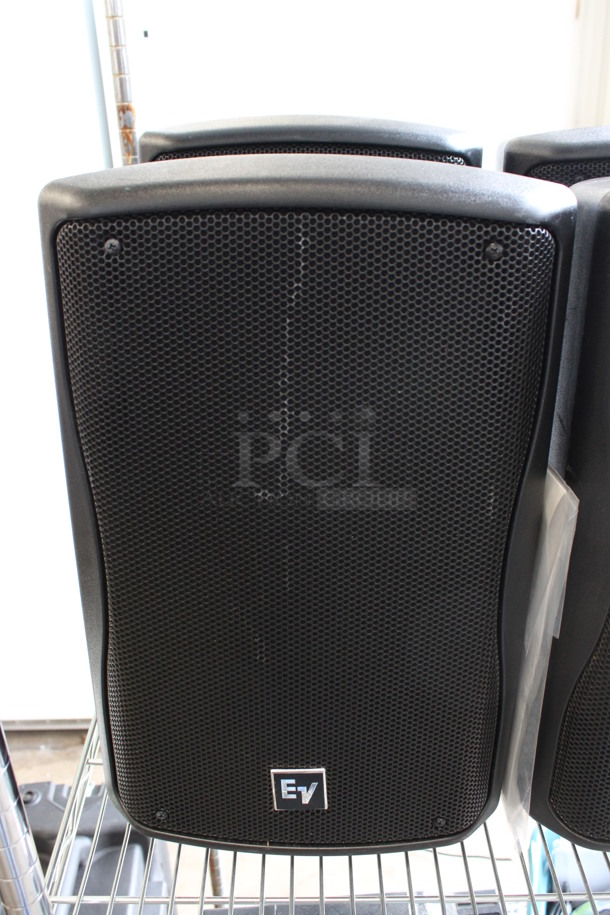 2 EV Model ZX1-90 8 Ohm Speakers. 11x10x18. 2 Times Your Bid!