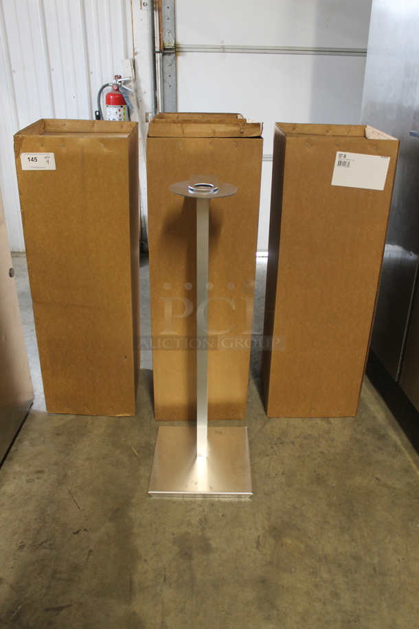 14 BRAND NEW WITH BOX! Advance Tabco SST-36 36" Tall Sanitizer Stand. 14 Times Your Bid! 