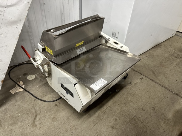 Anets Metal Commercial Countertop Dough Sheeter. Appears To Be Model SDR-4. Tested and Working!