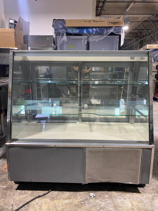 48" refrigerated display case 