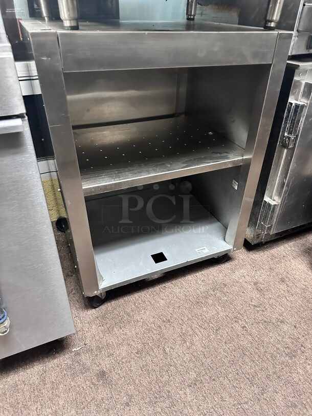 Commercial Stainless Steel Work Table With Shelve and Castes NSF