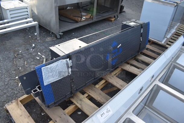 BRAND NEW SCRATCH AND DENT! Bluff Manufacturing 20EP72 EP Series 72" Edge of Dock Leveler - 20,000 lb. Capacity