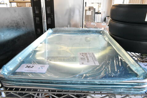 5 BRAND NEW SCRATCH AND DENT! BM176BUN18FULL Metal Full Size Baking Pans. 5 Times Your Bid! 