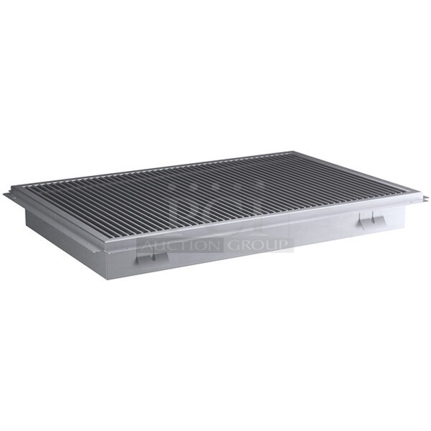 BRAND NEW SCRATCH AND DENT! Regency 600FT2436SS 24" x 36" 14-Gauge Stainless Steel Floor Trough with Grate