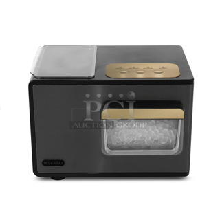 BRAND NEW SCRATCH AND DENT! Whynter IBX-388BG SonicSnö Countertop Nugget Ice Maker 40lbs/24hrs Chewable Pebble/Sonic Type Ice Finish. 115 Volts, 1 Phase. Tested and Working!