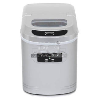 BRAND NEW SCRATCH AND DENT! Whynter IMC-270MS Metal Countertop Compact Portable Ice Maker 27 lb capacity. 115 Volts, 1 Phase. Tested and Working!