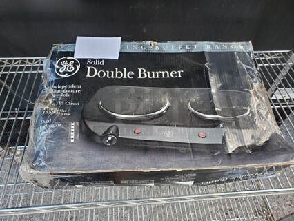 Solid Double Burner