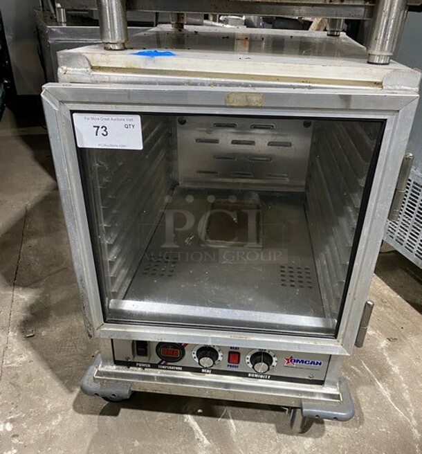 Omcan Stainless Steel Proofer Cabinet! On Casters! - Item #1118156