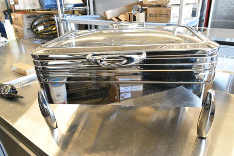 BRAND NEW SCRATCH AND DENT! Stainless Steel Chafer.