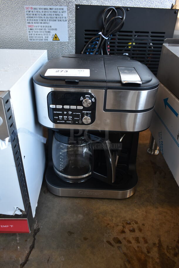 LIKE NEW! Cuisinart SS-4N1 Countertop Coffee Center Barista 4-in-1 Coffee Maker. Unit Was Only Used Once! 120 Volts, 1 Phase. Tested and Working!