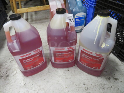 Assorted Gallon Cleaner. 3XBID NO SHIPPING!