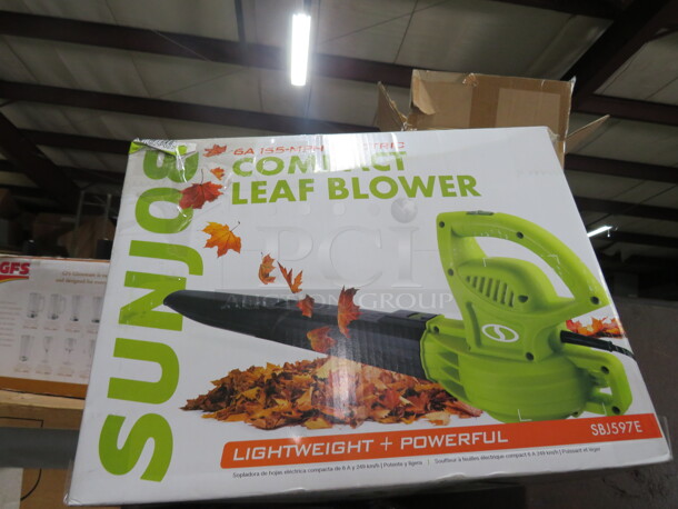 One Sun Joe Leaf Blower